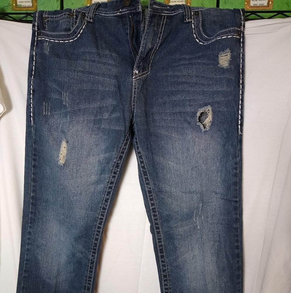 Black Premium denim jeans size 34/32 #MA82